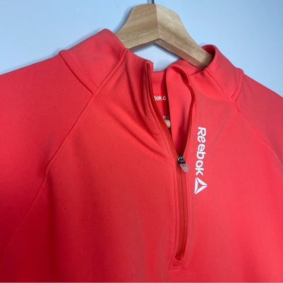 Reebok Athletic Performance 1/2 Zip Melon Pullover w Pockets (Large) - Picture 4 of 6